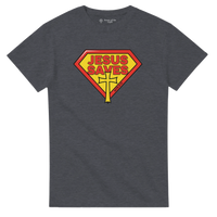 Load image into Gallery viewer, Jesus saves heavyweight cotton t-shirt
