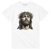 Load image into Gallery viewer, jesus christ face heavyweight t-shirt