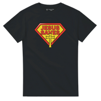 Load image into Gallery viewer, Jesus saves heavyweight cotton t-shirt