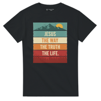 Load image into Gallery viewer, heavyweight cotton Jesus t-shirt
