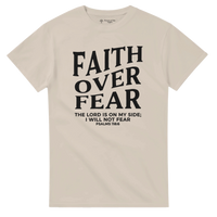 Load image into Gallery viewer, faith over fear t-shirt