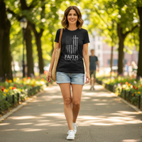 Load image into Gallery viewer, Faith Over Fear Heavyweight Cotton T-Shirt