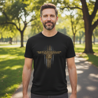 Load image into Gallery viewer, Jesus Is King Cross T-Shirt – Heavyweight Cotton Casual Wear