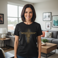 Load image into Gallery viewer, Jesus Is King Cross T-Shirt – Heavyweight Cotton Casual Wear